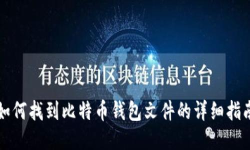 如何找到比特币钱包文件的详细指南